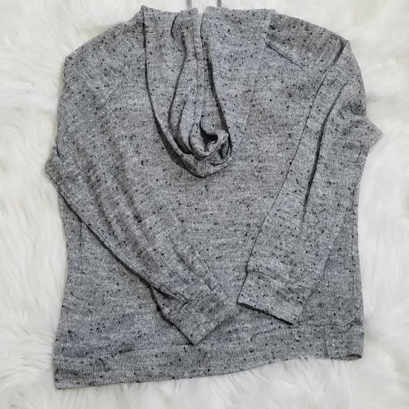 Stranded woven hooded long sleeved top size M - Picture 8 of 8